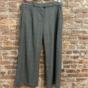American Eagle Gray Plaid Dress Pants